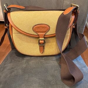 Bourbon Canvas Leather Shotgun Cartridge Game Bag